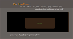 Desktop Screenshot of kylestegall.com