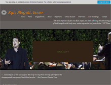 Tablet Screenshot of kylestegall.com